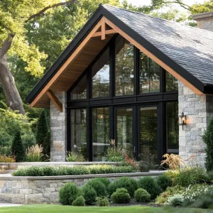 A-Frame Excellence: The Modern Rustic Retreat