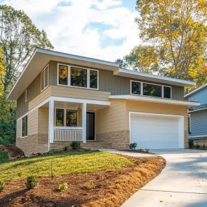 Split Level Serenity: A Modern Classic