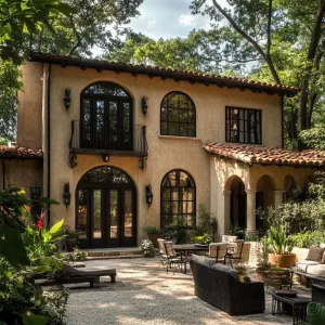 Majestic Villa with Leafy Canopy