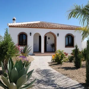 Spanish Delight: Bungalow Beneath Blue Skies
