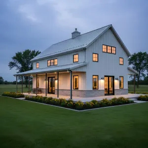 Lantern Porch Meadow Barndo