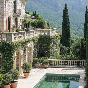 Enchanting Italian Villa with Garden Oasis
