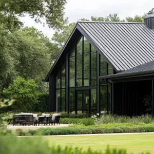 Reflective Greenhouse Paradise