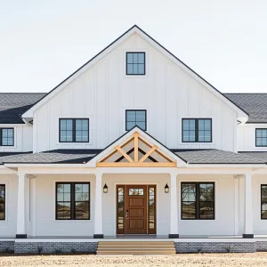 Freshly Painted Farmhouse with a Touch of Sunshine