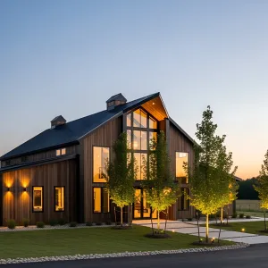 Barndominium Euphoria: Sunset’s LED Gala