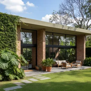 Mid-Century Oasis with a Modern Twist