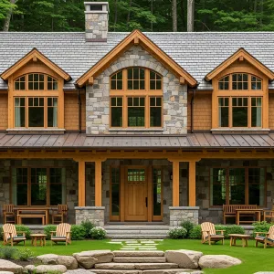 Embracing Elegance: Stone and Timber Tales