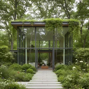 Glass Oasis in the Grove
