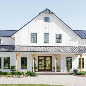 Barn-Style Elegance: The Great White Delight