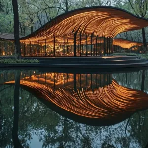 Waves of Light: Illuminated Ribbons