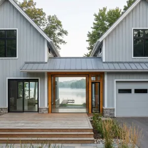 Harbor View Barndominium With Glass Walk