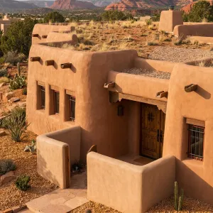Desert Bluff Adobe Earth Sanctuary