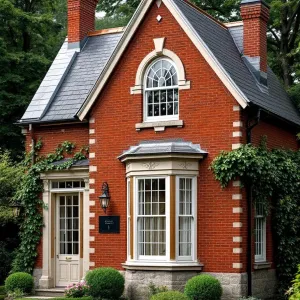 Brick Gem with Ivy Embrace