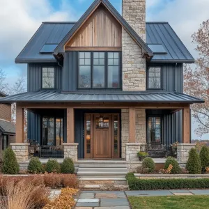 Gabled Glory with a Smoky Signature