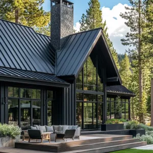 Modern Retreat in the Woods