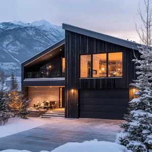 Charred Cedar Ascent Lodge