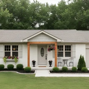 Warm Timber Porch Ranch