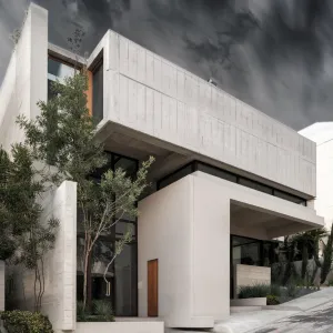 Concrete Fortress with Flair