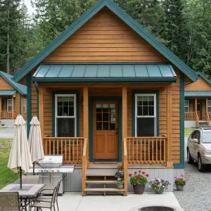 Cozy Trailside Porch Cabin Retreat