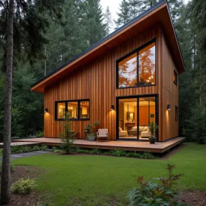Woodland Whisper: The Timber Retreat