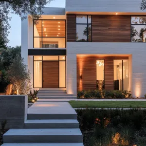 Cedar Luminance Courtyard Modern