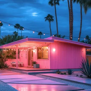 Peachy Pastels and Palm Trees: A California Delight