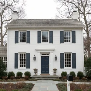 Slate-Blue Shutter Colonial Balance
