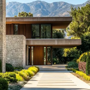 Stone-Faced Serenity With a Mid Century Wink