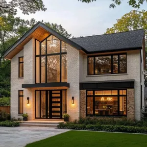 Gleaming Gables and Glass Glitz