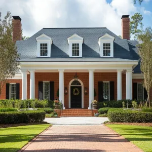 Colonial Elegance Amidst the Pines