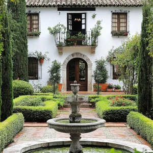 Enchanting Spanish Villa With Manicured Garden