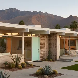 Desert Dream With A Dash Of Retro
