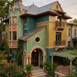 Pastel Pavilion Tower Refuge