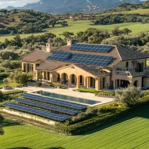 Eco-friendly Mansion With Self-sustaining Green Technology
