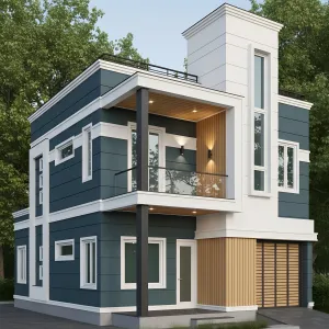 Slate Strata G+1 Streetfront