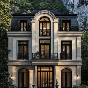 Neoclassical Castle with a Modern Twist