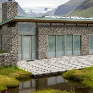 Stony Sanctuary Amidst Mountain Peaks