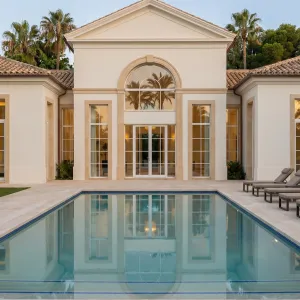 Sunset Portico Poolfront Villa
