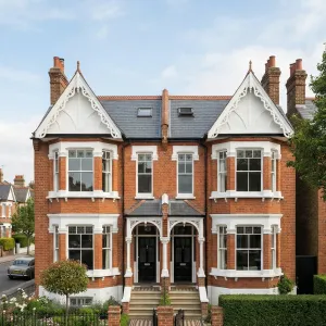 Graceful Edwardian Pair With Mirrored Charm