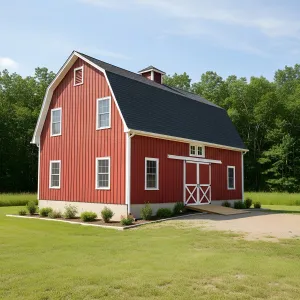 Crimson-Gable Classic Barnhouse