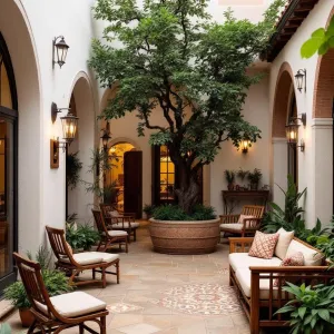 Enchanted Alcove with Verdant Elegance