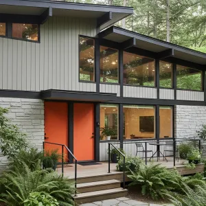 Orange Oasis: Where Retro Roars