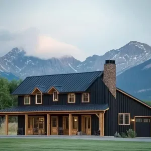 Rustic Charm Meets Modern Elegance at Shouse Barndominium