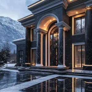 Majestic Mountain Marble Haven