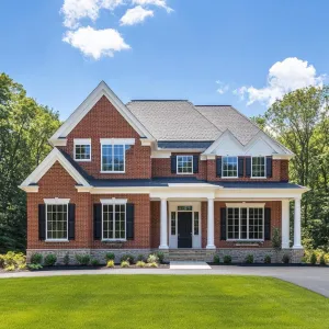 Preview of Majestic Brick Haven with Pillared Grace