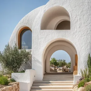 Mediterranean Mansion’s Majestic Arches