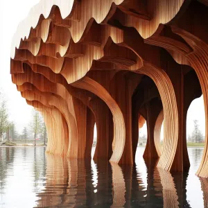 Curvy Timber Symphony