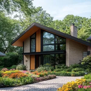 A-Frame Floral Symphony