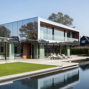 Reflective Oasis: The Mirage Mansion