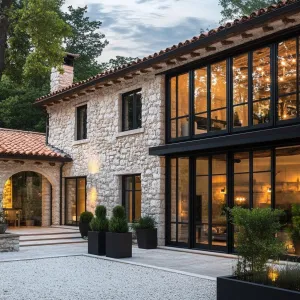 Italian Elegance Meets Modern Glass